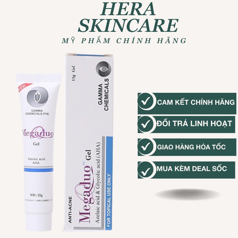 MEGADUO Gel 15g - Giảm Mụn Thâm, Trứng Cá, Dưỡng Da