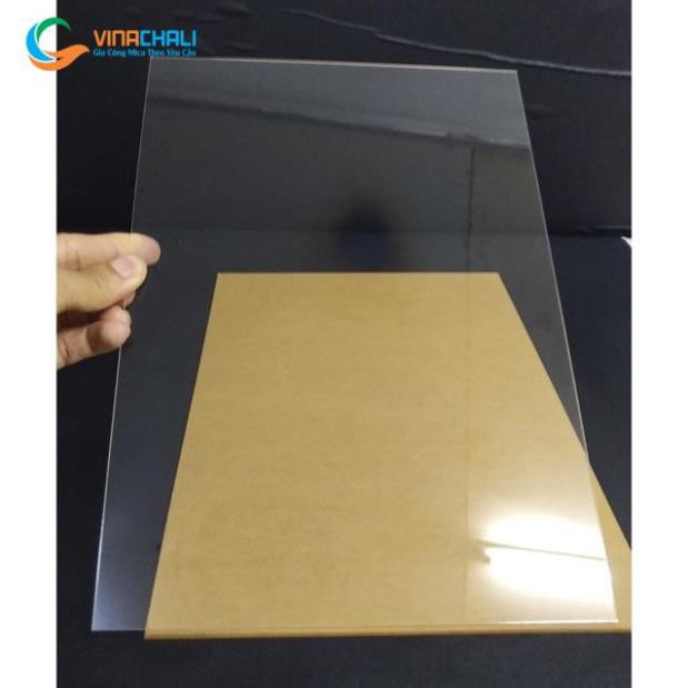 Tấm bìa Mica kiếng trong suốt loại cao cấp dày 2li
