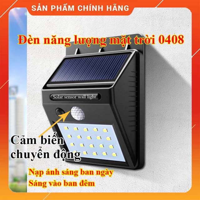 Đèn năng lượng mặt trời dạng 100LED - tiết kiệm điện - chống thấm nước - cảm biến bóng người - ánh sáng trắng 1103