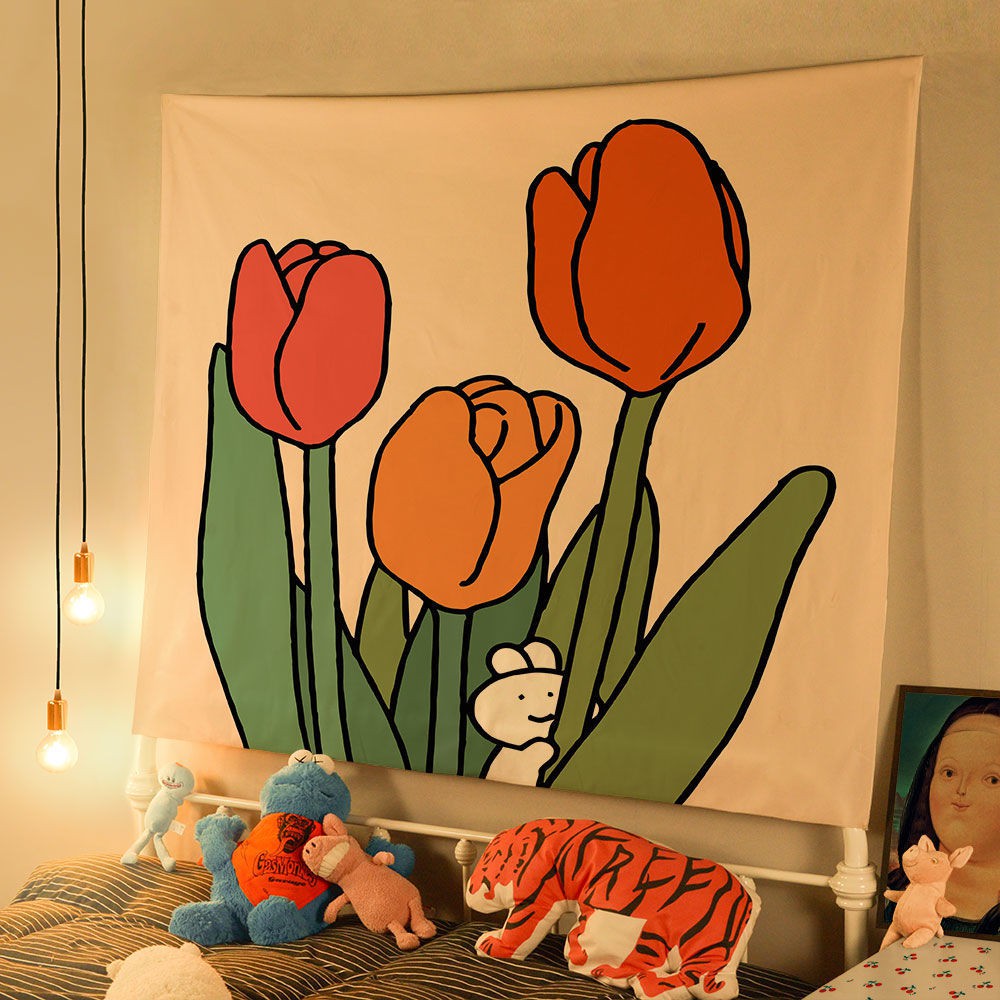 Thảm Treo Tường Trang Trí Dễ Thương Kích Thước 150x130cm