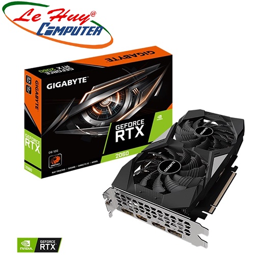 Card Màn Hình - VGA GIGABYTE RTX 2060 D6 12GB (GV-N2060D6-12GD)