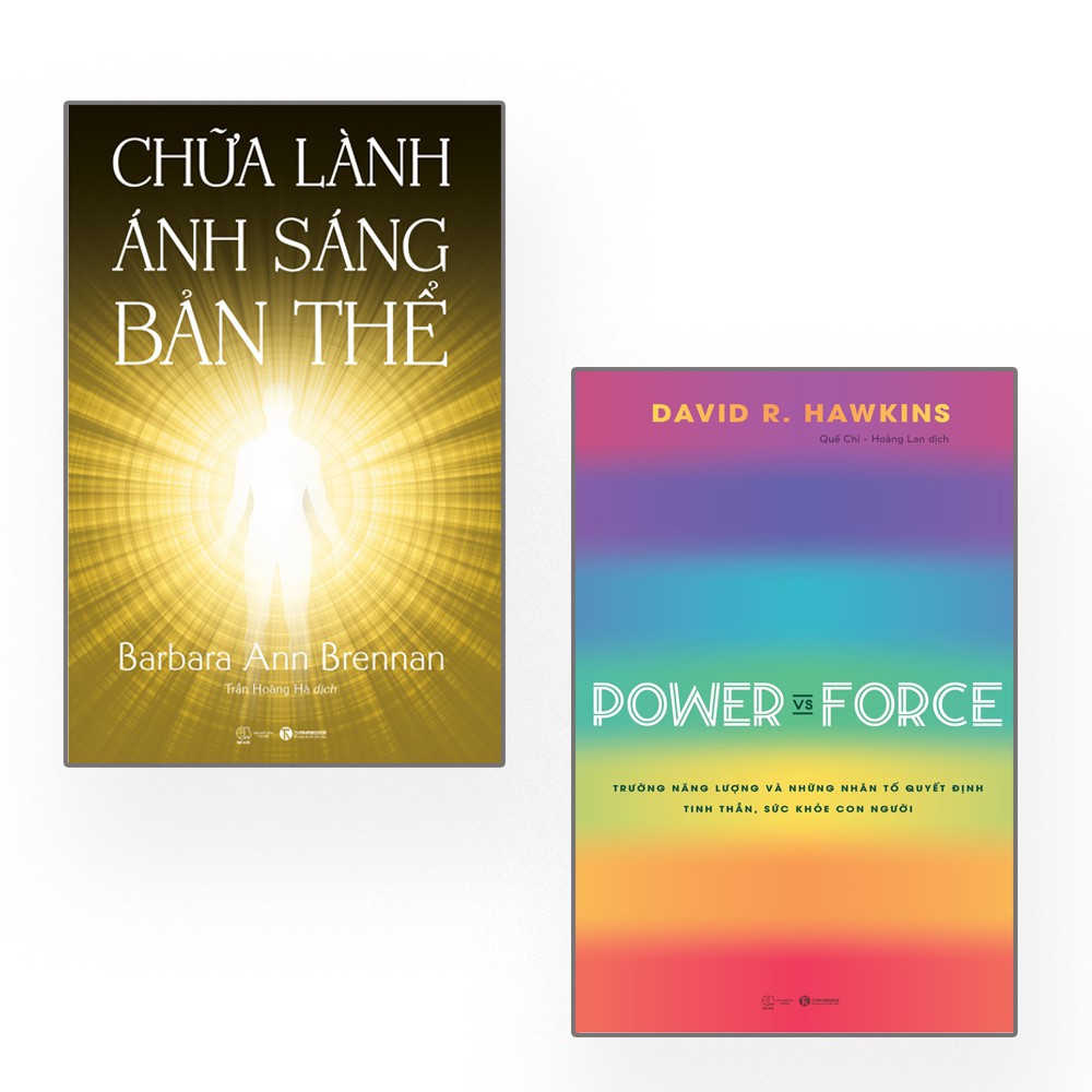 Sách - Combo Chữa lành ánh sáng bản thể +  Power vs Force
