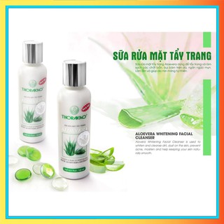 THORAKAO SỮA RỬA MẶT TẨY TRANG ALOEVERA 140G
