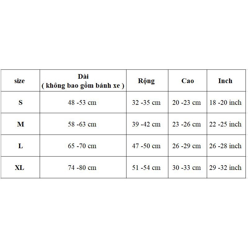 Vỏ bọc vali chống chầy xước