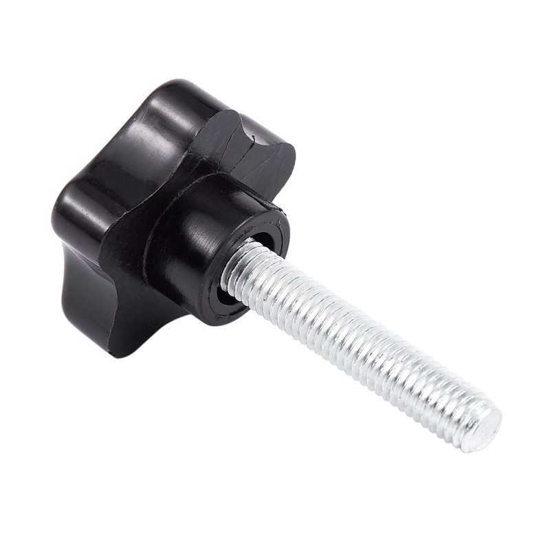 M8 x 40mm Screws Star head Wing screw Clamp knob handle black