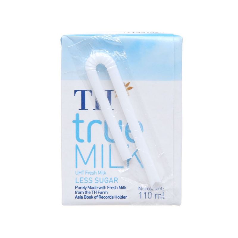 Thùng 24 hộp sữa tươi tiệt trùng ít đường TH true MILK 110ml