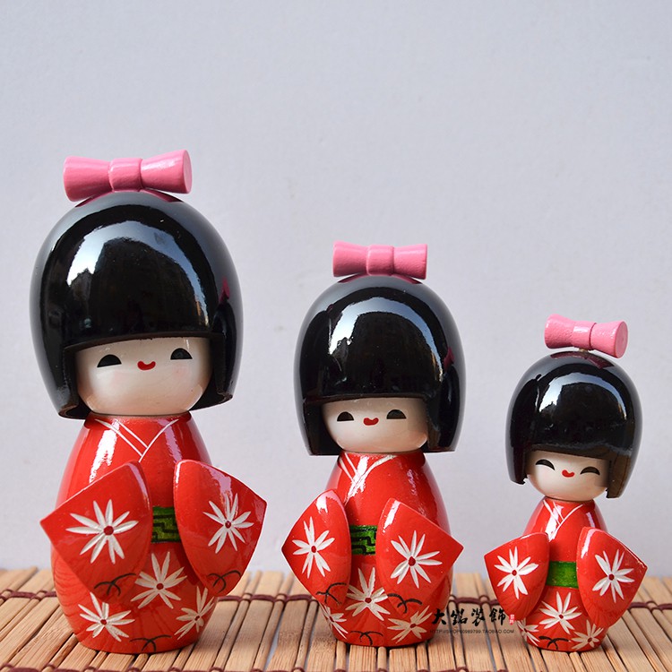 Búp Bê Mặc Kimono Phong Cách Nhật Bản Xinh Xắn