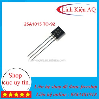 Combo 10 Transistor PNP A1015 0.15A-50V( Chân cắm TO-92)-linhkienaq