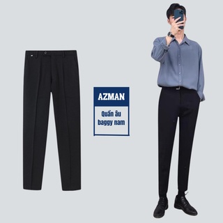 Quần âu nam Hàn Quốc ống côn dáng slimfit năng động thương hiệu IMAN