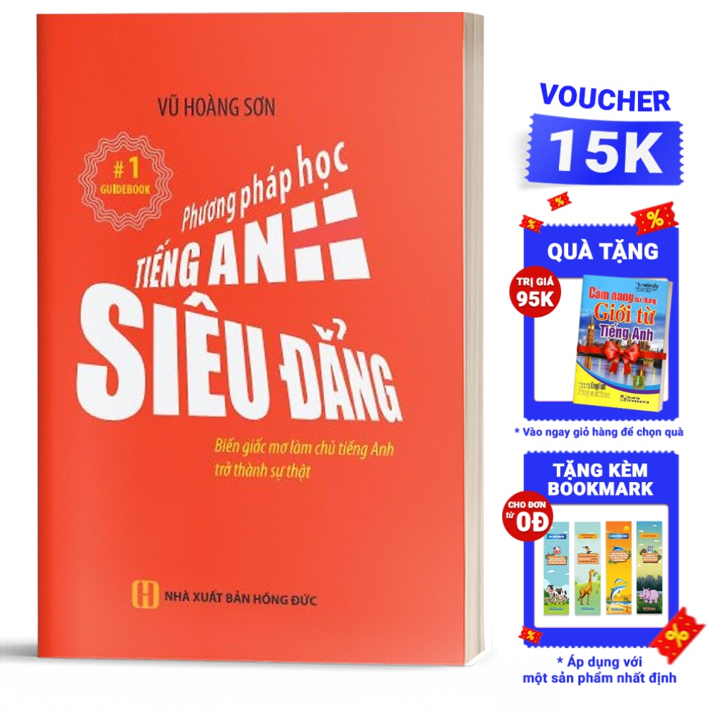 Sách - Phương Pháp Học Tiếng Anh Siêu Đẳng - Dành Cho Người Học Tiếng Anh Cơ Bản