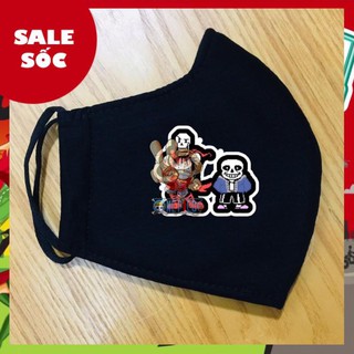 HOT khẩu trang sans undertale