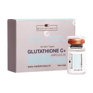 Set Serum dưỡng da MediskinbyC Glutathione C Ampoule 2X