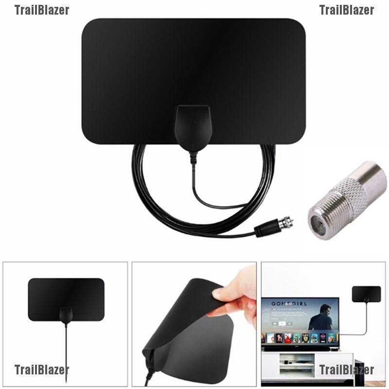 Ăng Ten Khuếch Đại Tín Hiệu Kĩ Thuật Số Dạng Vuông Dùng Trong Nhà HDTV DVB-T2 Tiện Dụng