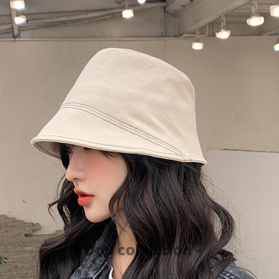 [Nowship2h] Mũ xô ( Mũ bucket) unisex vải cotton thời trang mùa hè và xuân phong cách Nhật Bản - Mã NV033