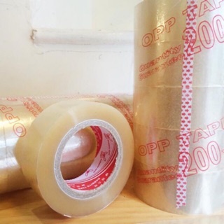 Băng keo trong vàng 4,8mm x 200 yard