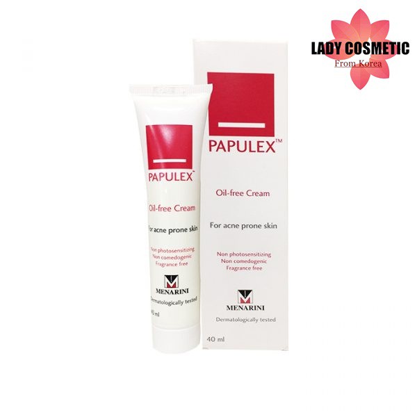 Papulex Oil Free Cream - kem dưỡng da và giảm mụn