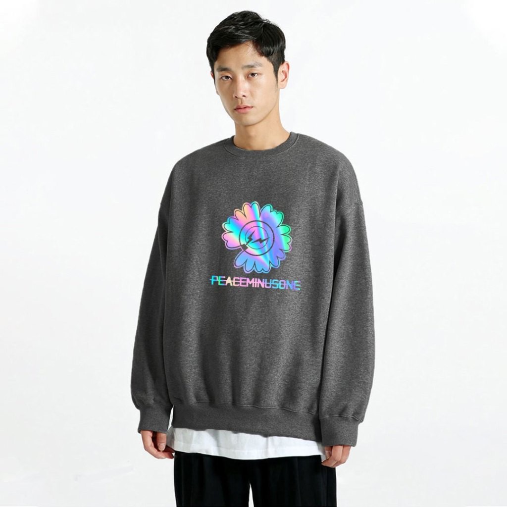 Áo Sweater Cúc Peaceminusone Phản Quang Unisex Freesize Dưới 75 Kg AS29 | BigBuy360 - bigbuy360.vn