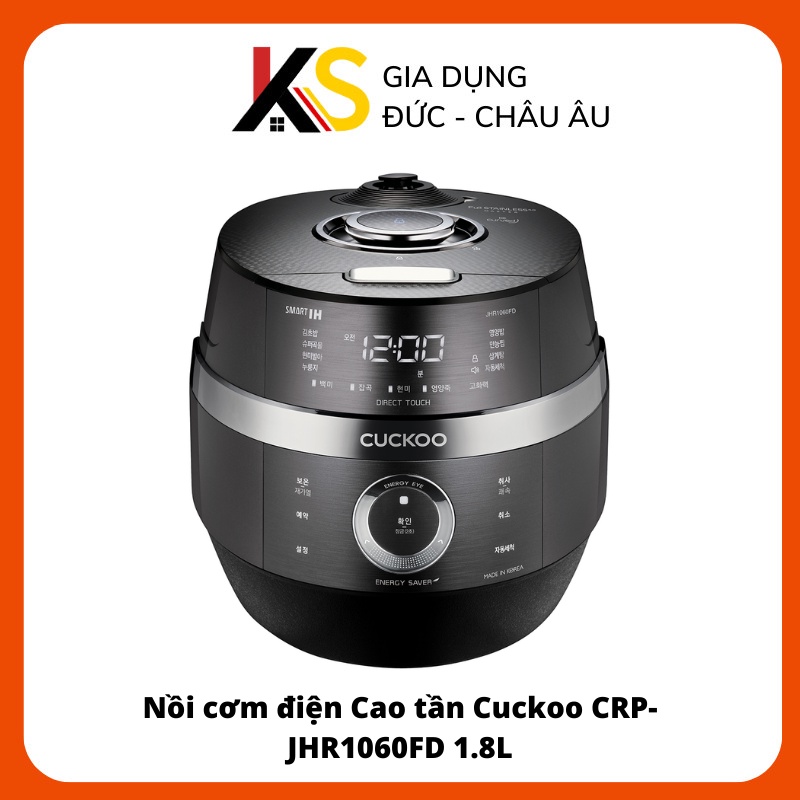 Nồi cơm điện Cao tần Cuckoo CRP-JHR1060FD 1.8L nhập khẩu chính hãng