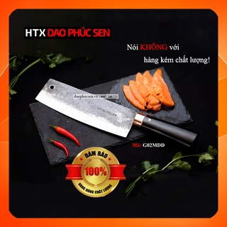 Dao thái 20 HTX DAO PHÚC SEN G02MDD cán mun khâu đồng đỏ 20cm