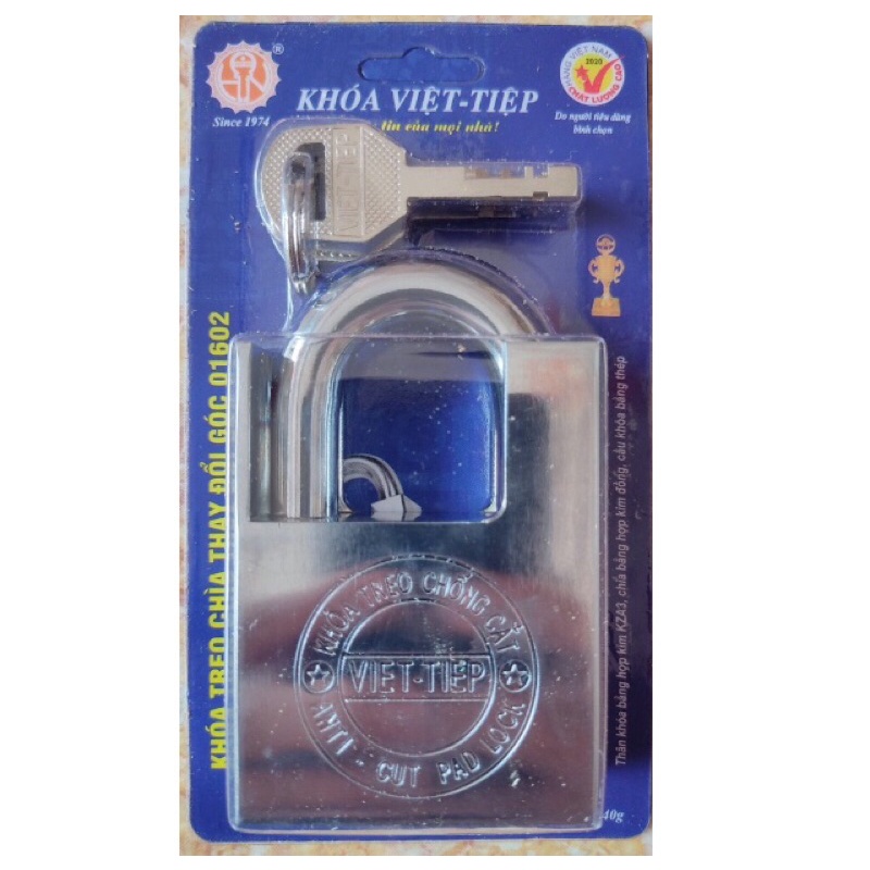 ổ khoá việt tiệp chống cắt ( có sao chép thêm chìa , 7k - 10k 1 chìa ) loại lớn khoá chìa
