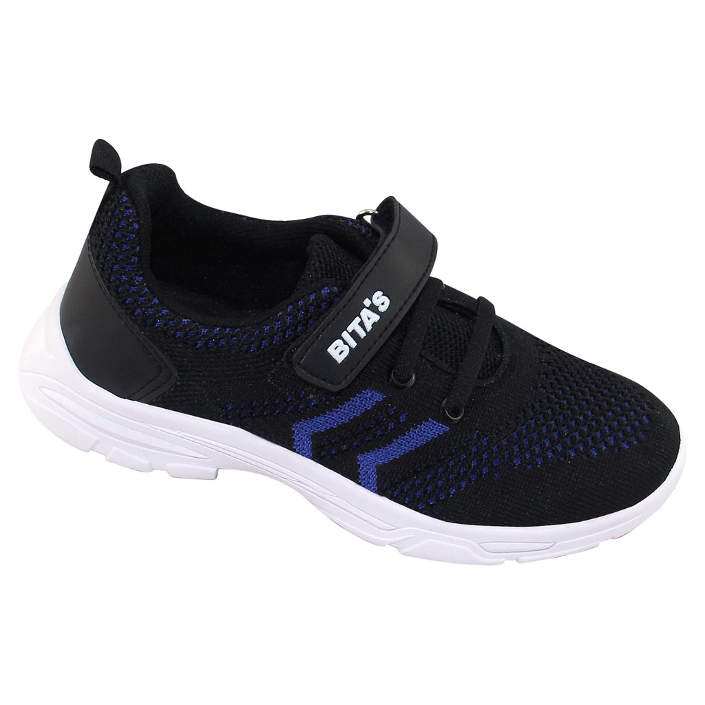 GIÀY THỂ THAO BATA HỌC SINH BÉ TRAI BITA'S - GVBT.74 (ĐEN ĐỎ + ĐEN XANH DƯƠNG) - BITAS SPORT SNEAKERS