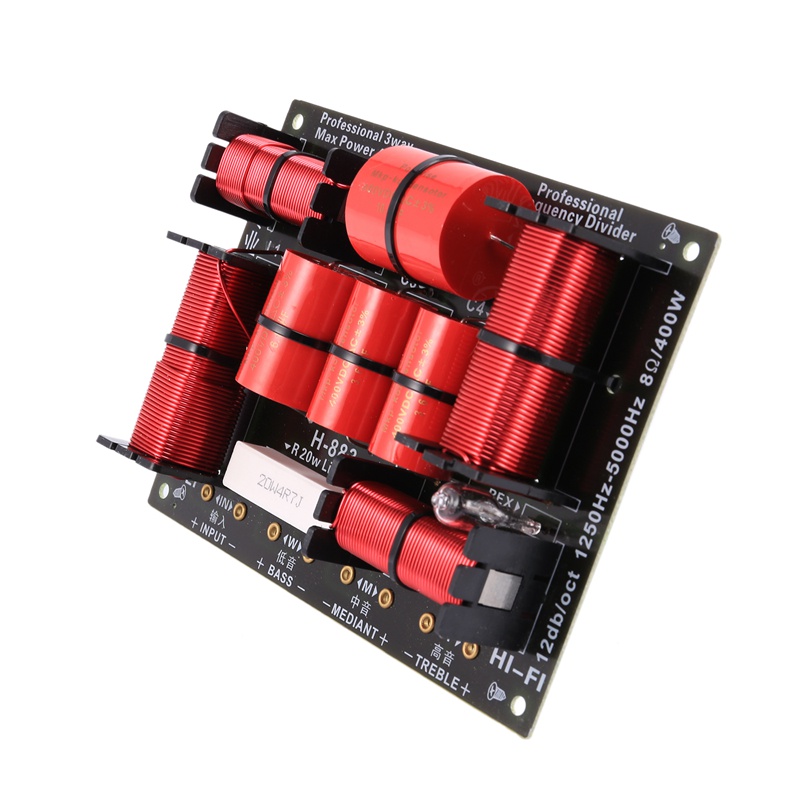 Bộ Chia Loa 3 Chiều 400W 1250H / 5000HZ Chất Lượng Cao Sự Bảo Vệ