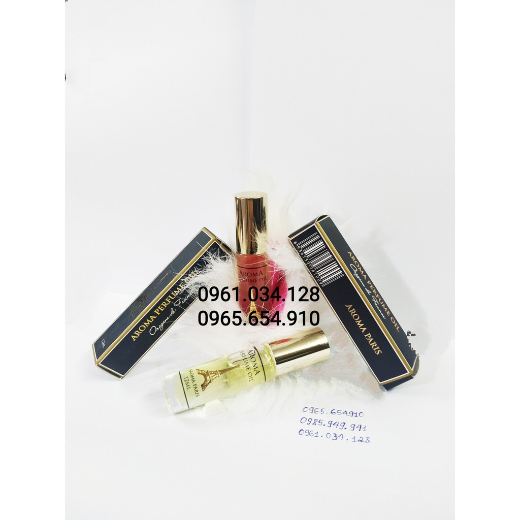 Nước hoa tinh dầu nhập khẩu Pháp Paris Hillton lăn 12ml chính hãng- PARIS