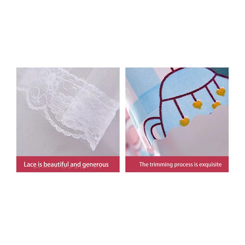 Rèm cửa che năng tự dính họa tiết đáng yêu trang trí phòng ngủ