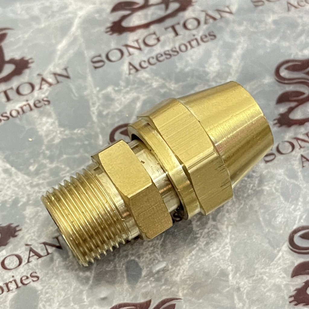 Khớp Nối Côn Lồi & Đầu Lã Ống - Ren Ngài BSP Nối Ren NPT - Nối Ống Đồng Điện Lạnh & Thủy Lực