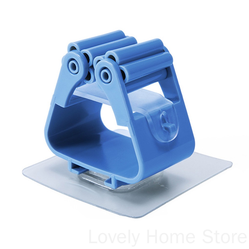 Móc treo cây lau nhà dán tường đa năng tiện lợi