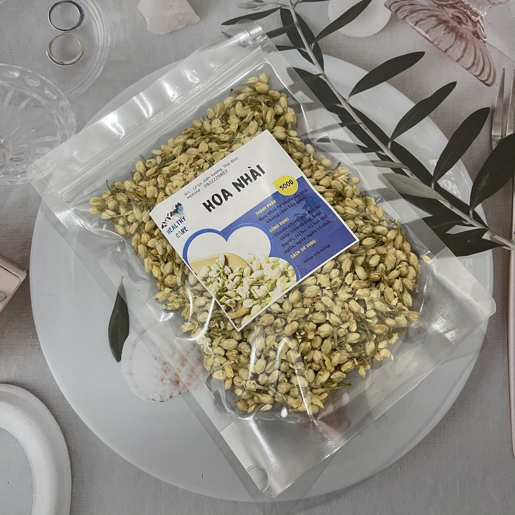 Trà hoa nhài 2 loại nụ và hoa
