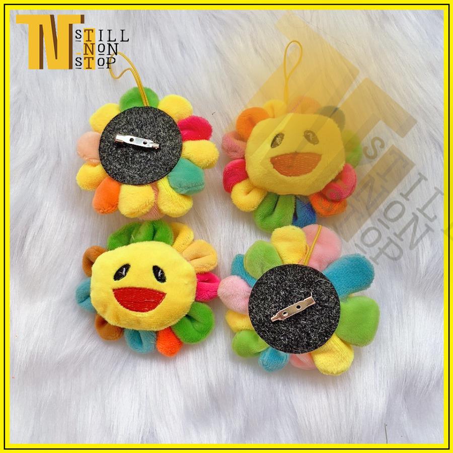 Móc khóa, Cài áo bông hoa mặt trời KaiKaikiki Size to 10cm có thể cài , treo tùy thích - HMT01 XUONGMAITNT