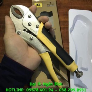 (SIÊU RẺ, SIÊU CỨNG) Kìm chết bosi  mỏ cong 10"(250mm)
