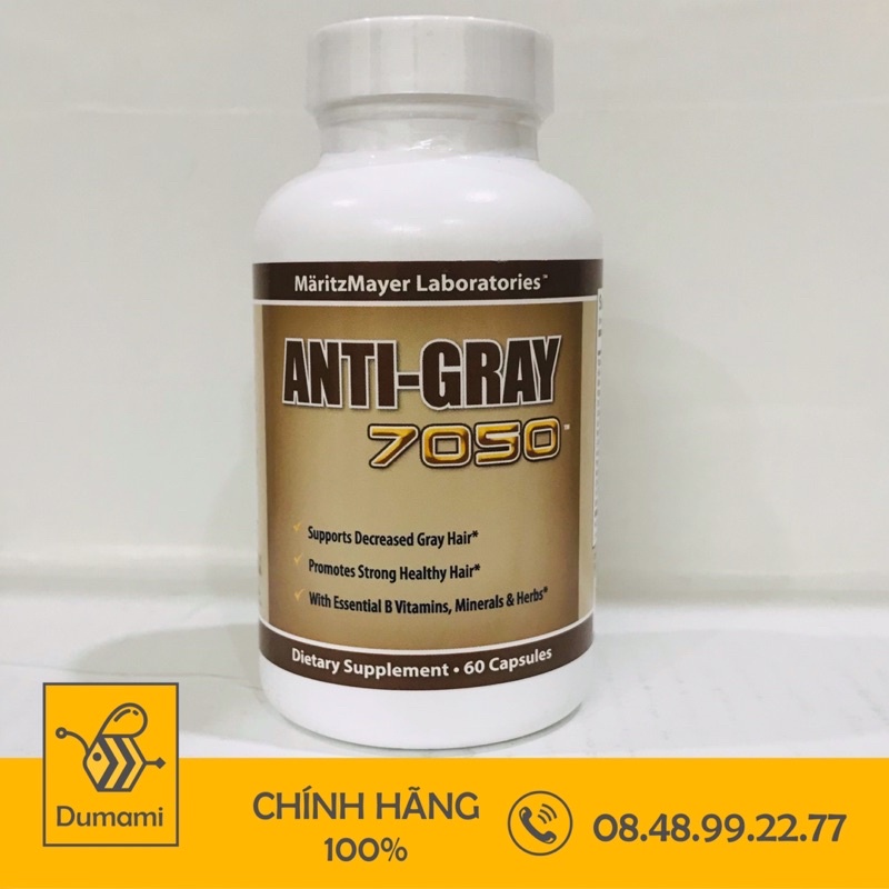 ANTI GRAY 7050 hỗ trợ bạc tóc 60v