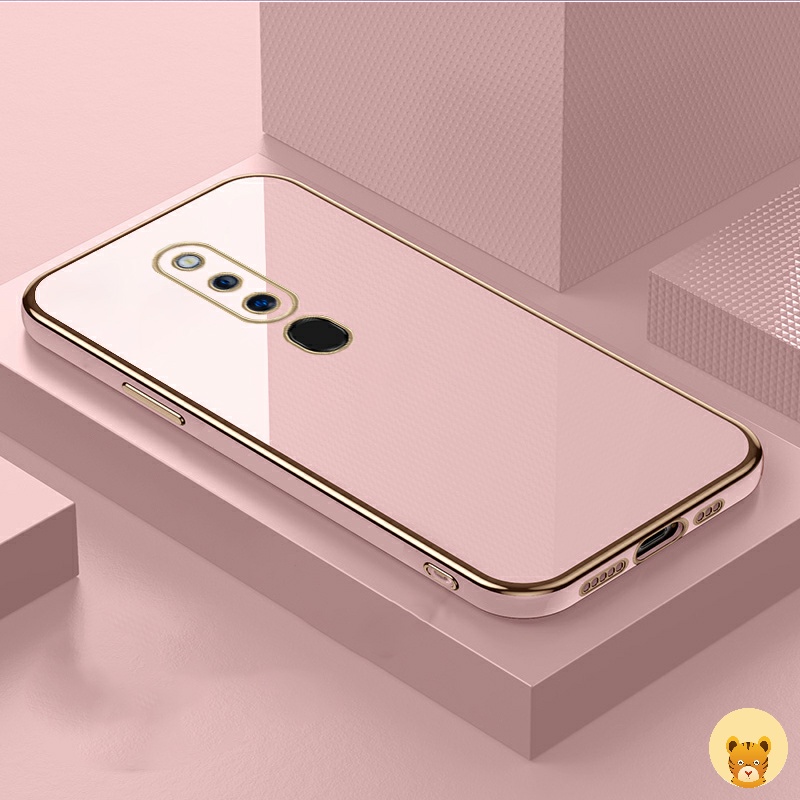 Ốp Điện Thoại Mạ Điện 7 Màu Sang Trọng Đơn Giản Dành Cho Oppo F11 Pro