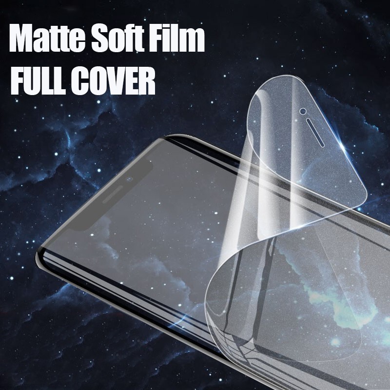 Dán Film dẻo Miếng dán màn hình AG Chống Vân Tay PPF trong suốt Full Màn cho For iPhone 6 6s 7 8 Plus X Xs Max Xr 11 Pro