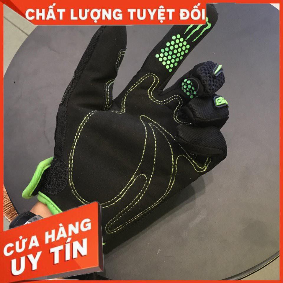 [Hàng Loại A]  Găng tay monster energy dài ngón