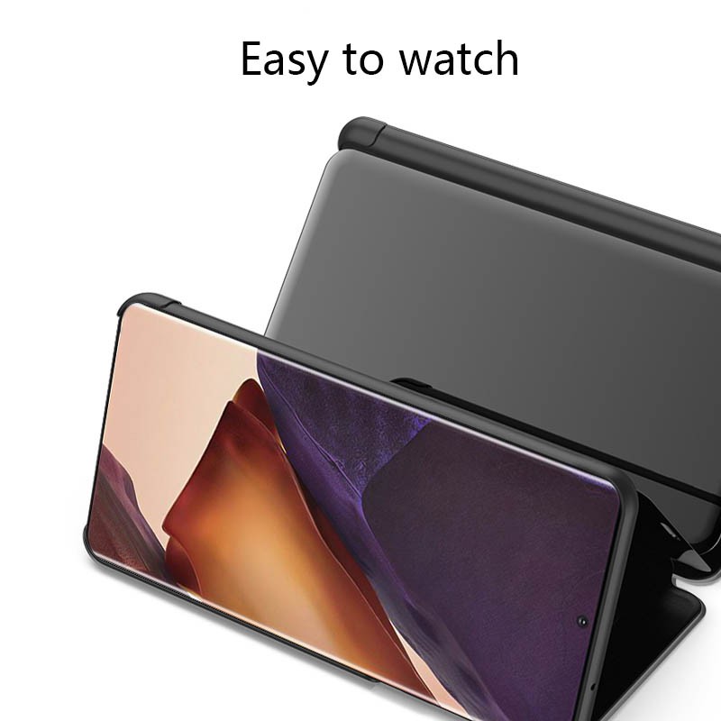 Bao da điện thoại mặt kính thông minh cho Samsung Galaxy Note 20 20 Ultra
