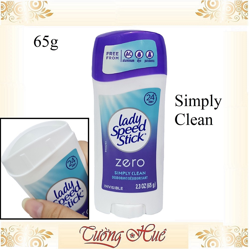 Lăn Khử Mùi Nữ Lady Speed Stick Nhiều Mùi - 65g