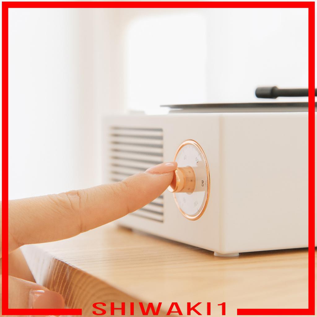 Loa Nghe Nhạc Bluetooth Không Dây Mini Phong Cách Cổ Điển Shiwaki1