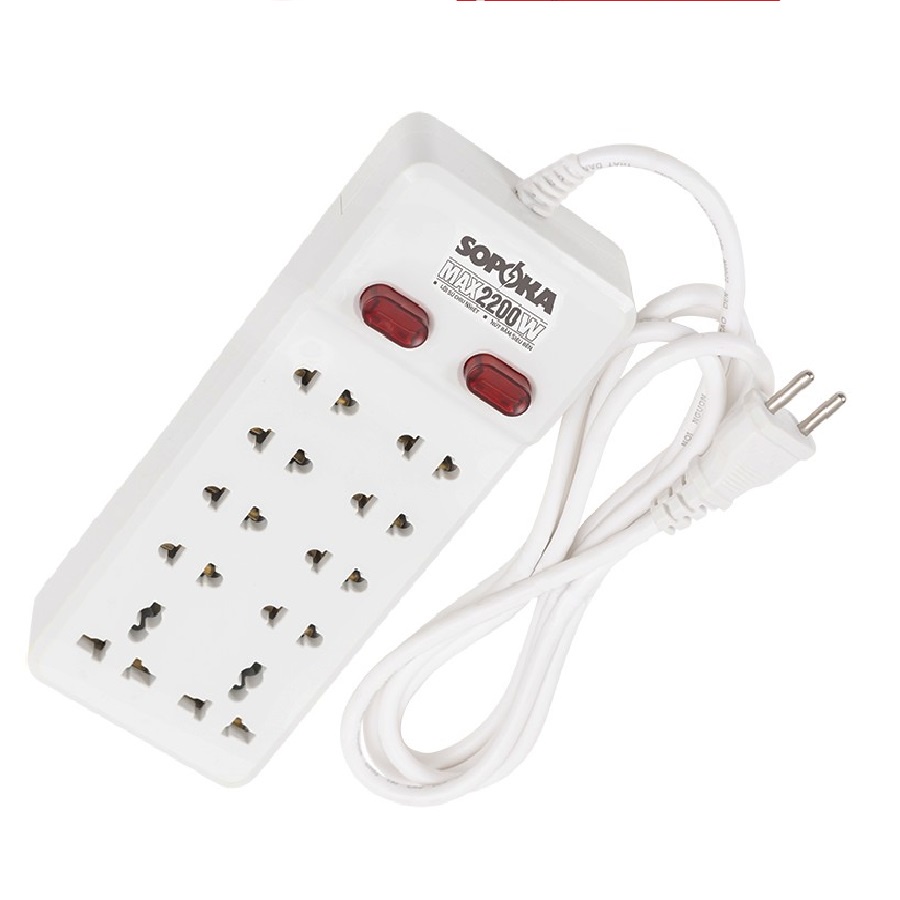 Ổ 10 cửa chịu nhiệt Sopoka 10Y4 - Điện Việt