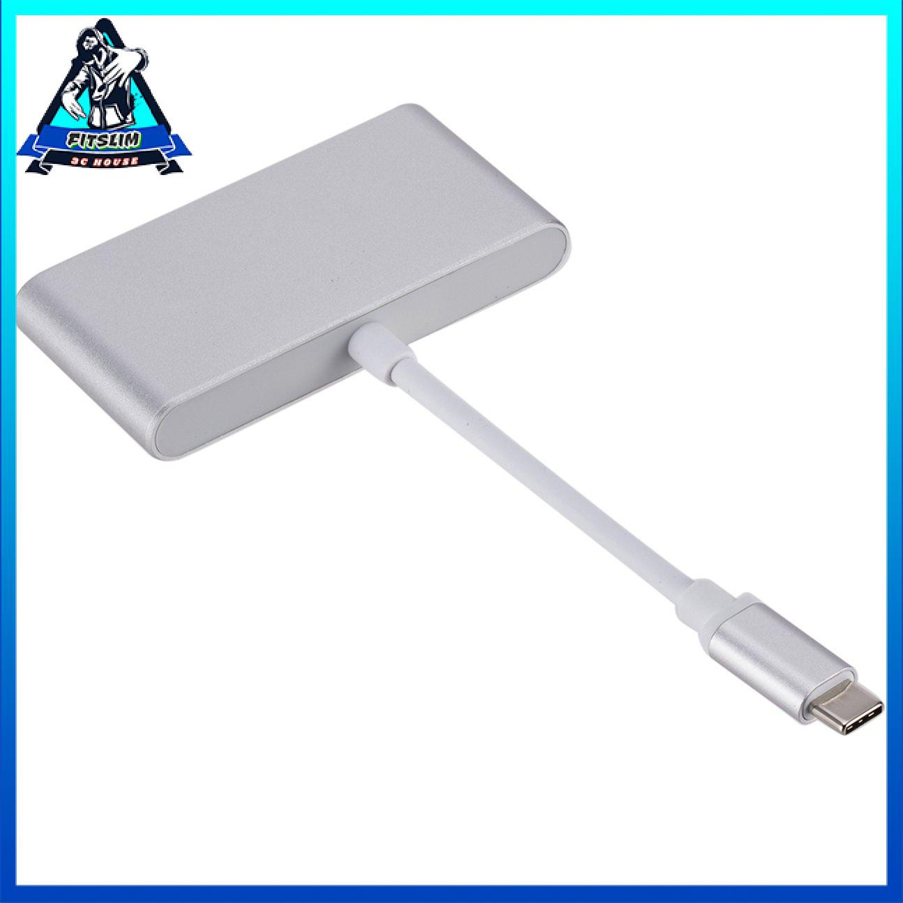 Bộ chuyển đổi USB-C Hub Thunderbolt 3 Loại-C sang Usb 3.0 Usb C sang Usb A Multiport