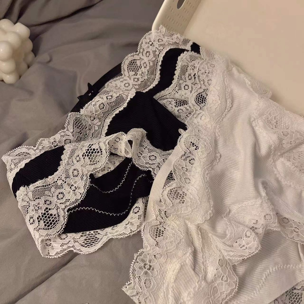 Quần lót Cotton phối Ren cao cấp thiết kế ren điệu đà mềm mại MÃ 920