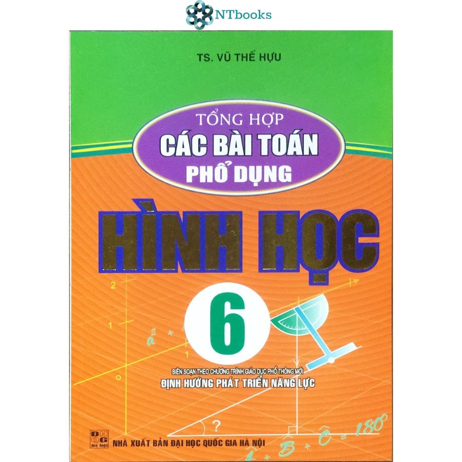 Sách Tổng Hợp Các Bài Toán Phổ Dụng Hình Học 6