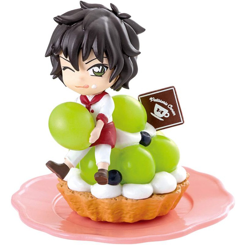 [Có sẵn] Mô hình Conan Haibara Kid Amuro Akai Sera ver Patisserie từ re-ment