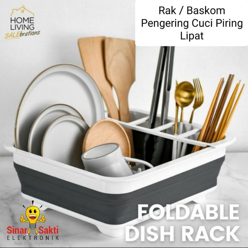 Giá Silicone Đựng Chén Dĩa Có Thể Gấp Gọn Tiện Dụng | BigBuy360 - bigbuy360.vn