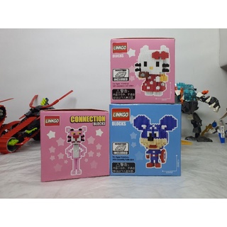 Lắp ráp Squidgame✔Hello kitty✔batman, spider man hãng LINKGO