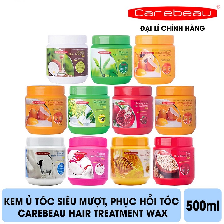 Kem ủ tóc Carebeau Hair Treatment Wax 500ml - Thái Lan