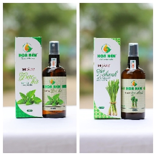 Tinh Dầu Xịt Hoa Nén 100ml (Bạc Hà, Sả Chanh & Bưởi)