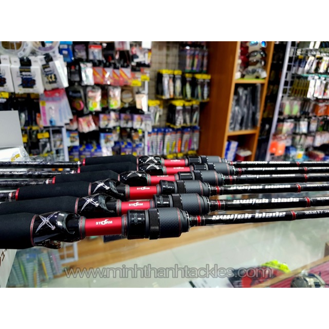 Cần lure 2018 Strom Swich Blade Ngang và Đứng